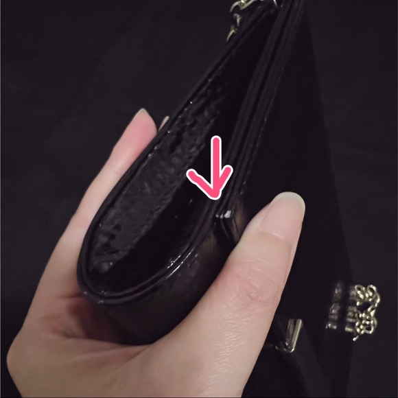 Crocodile Embossed Faux Leather Clutch Evening Crossbody Bag Purse - Picture 6 of 7